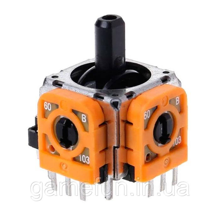 3D механізм геймпада Dualshock 4 V2 (3 pin) JDM-040, 050, 055 (Original) (Orange), фото 1