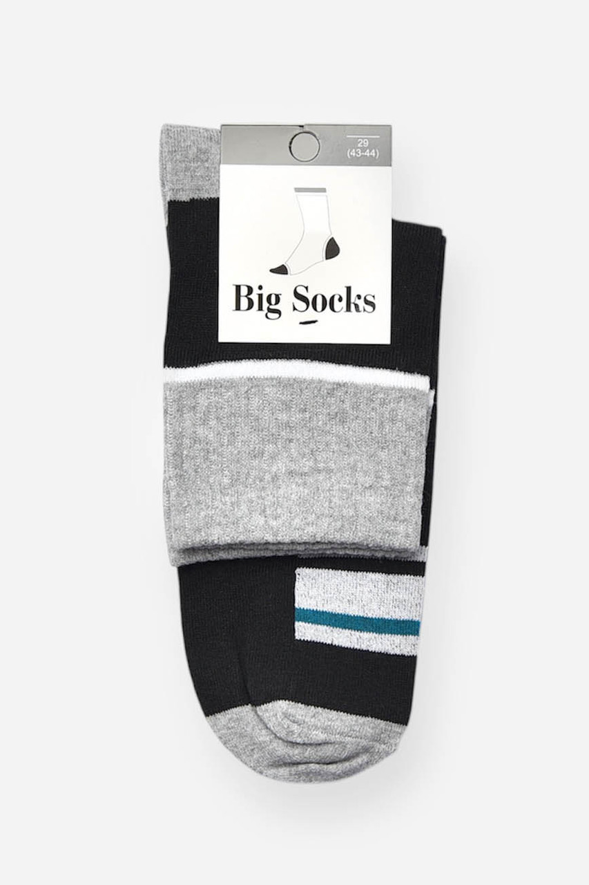 Шкарпетки чоловічі демісезонні сірого кольору р.43/44 202041S, фото 1