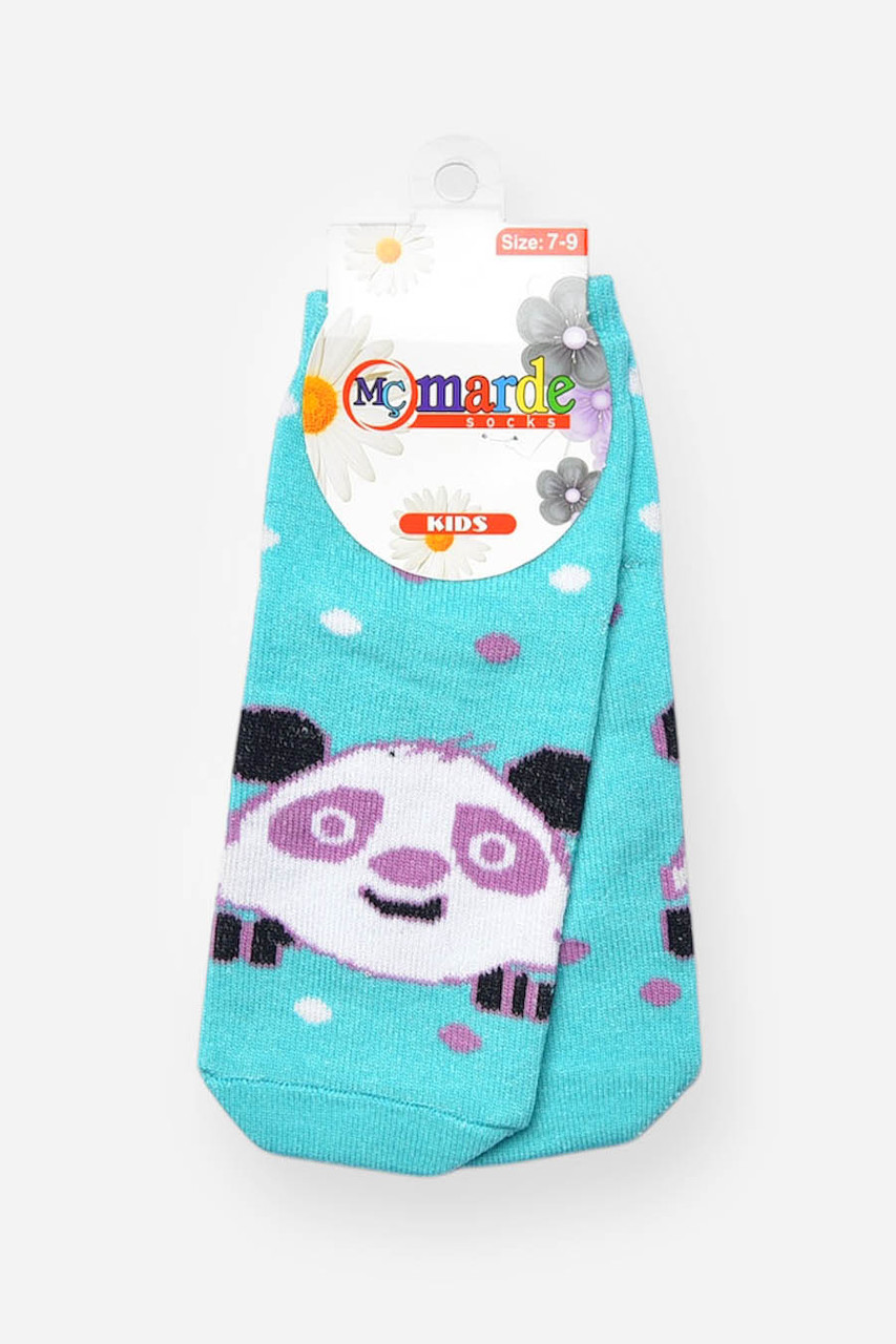 Шкарпетки дитячі для дівчинки демісезонні бірюзового кольору р.7-9 202045S, фото 1