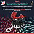Капа OPRO Silver UFC дитяча (вік до 11) Black/Red (ufc.102515001), фото 5