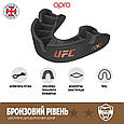 Капа боксерська OPRO Bronze UFC Hologram Black (art.002258001), фото 4