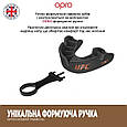 Капа боксерська OPRO Bronze UFC Hologram Black (art.002258001), фото 5