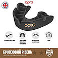 Капа боксерська OPRO Junior Bronze Black (art.002185001), фото 4