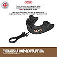 Капа боксерська OPRO Junior Bronze Black (art.002185001), фото 5
