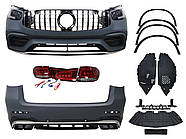 Комплект рестайлінга  ( стиль GLC63 AMG 2019+ ) на Mercedes-Benz GLC-Class X253 2015-2019 року