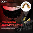 Капа OPRO Gold Braces під брекети доросла (вік 11+) Blackl/Gold (art.102506001), фото 3