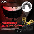 Капа OPRO Gold UFC доросла (вік 11+)  Black/Gold (art.102516001), фото 5