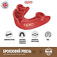 Капа OPRO Bronze дитяча (вік до 10) Red (art.102501003), фото 4
