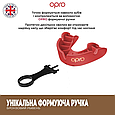 Капа OPRO Bronze дитяча (вік до 10) Red (art.102501003), фото 5