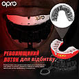 Капа OPRO Gold доросла (вік 11+) Red/Pearl (art.102504004), фото 4