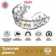 Капа OPRO Gold доросла (вік 11+)  Clear (art.102504015), фото 6