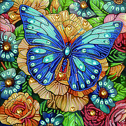Синій метелик