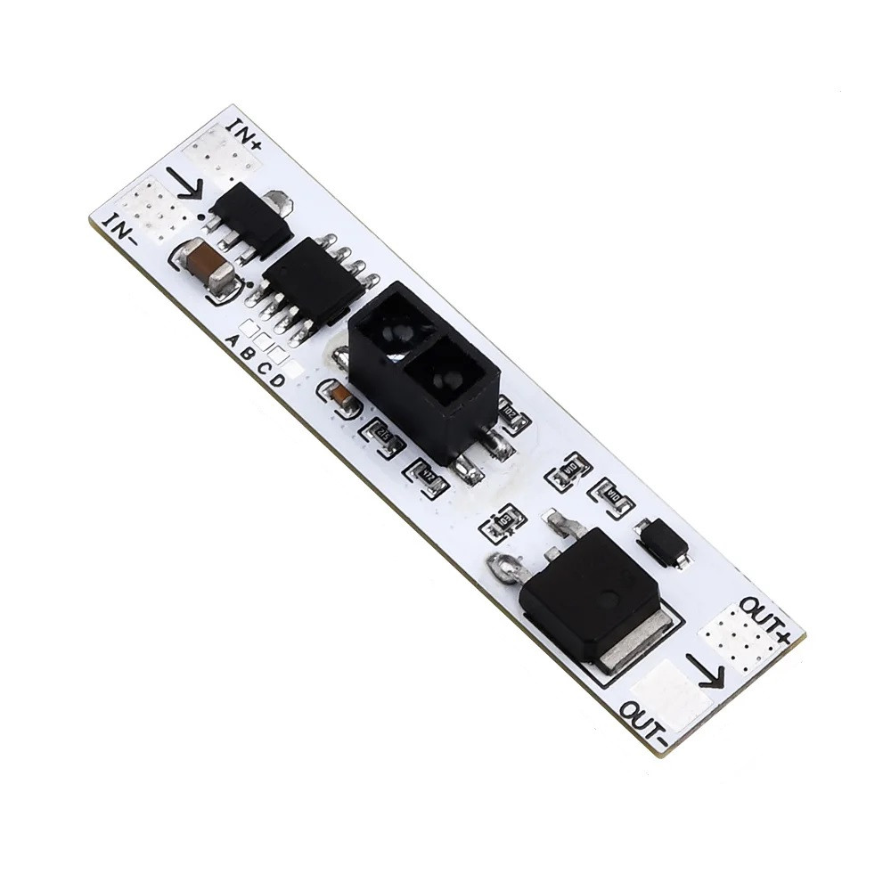 Сенсор жестів Hand Sweep 6-в-1 з димером 5–24V 5A до 120W, модуль керування світлом