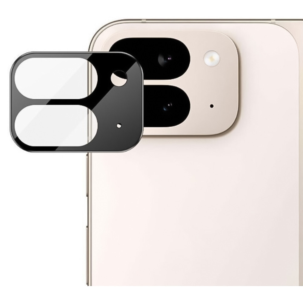 Захисна рамка зі склом на задню камеру Tempered Glass для Google Pixel 9 Pro Fold, Black, фото 1
