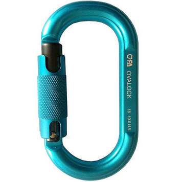 FA Карабін OVALOCK LIGHT BLUE