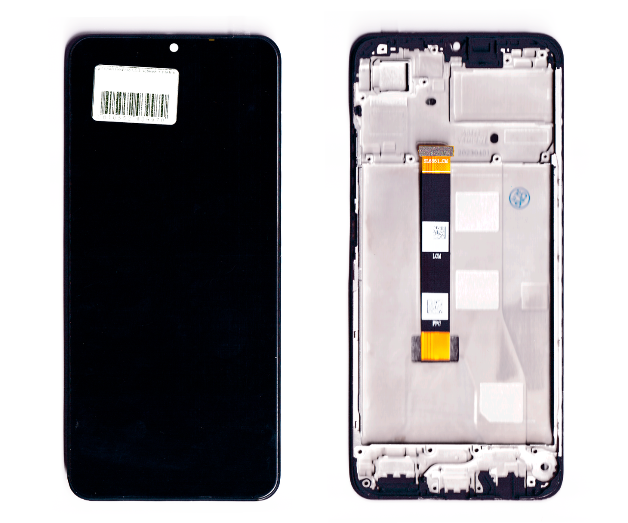 Дисплей Realme C53 чорний + рамка, фото 1