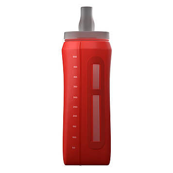 CS Фляга з тримачем ErgoFlask 500mL Handheld, Red