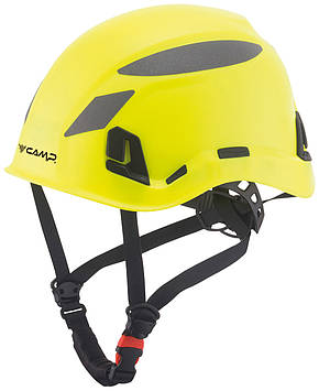 CAMP Каска ARES 54-62 cm - Fluo yellow / Reflective grey