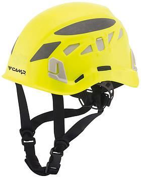 CAMP Каска ARES AIR 54-62 cm - Fluo yellow / Reflective grey