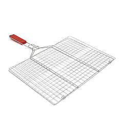 Решітка для гриля, 40х30 см, неіржавка сталь (1574746020)