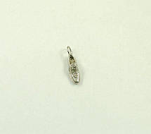 Кулон футбольна бутса Maxi Silver 8659, фото 5