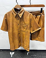 Стильный мужской летний комплект Prada/Прада шорты рубашка