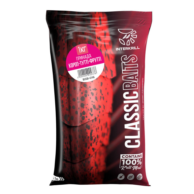 Прикормка Interkrill Короп-Тутті-Фрутті 1кг, фото 1