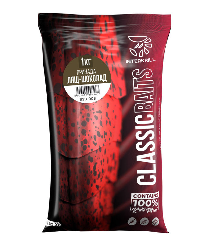Прикормка Interkrill Лящ-Шоколад 1кг, фото 1