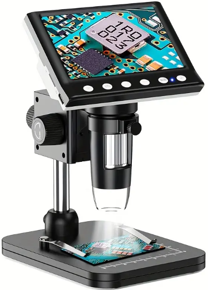 DM7-Z01C — Цифровий мікроскоп 1000X HD з екраном 4.3" та підсвічуванням