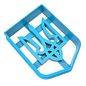 Тризуб 5 см вирубка для пряників (3D)