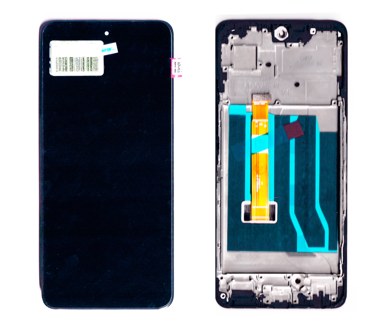 Дисплей Realme C67 5G чорний + рамка, фото 1