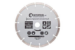 Диск алмазний Intertool 180 мм сегмент