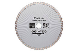 Диск алмазний Intertool 180 мм турбоволна