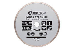 Диск алмазний Intertool 180 мм плитка