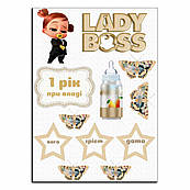 Леді бебі вафельна картинка