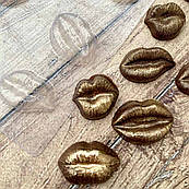 Губки 3-4 см молд для шоколаду та мастики пластик VDА-0031