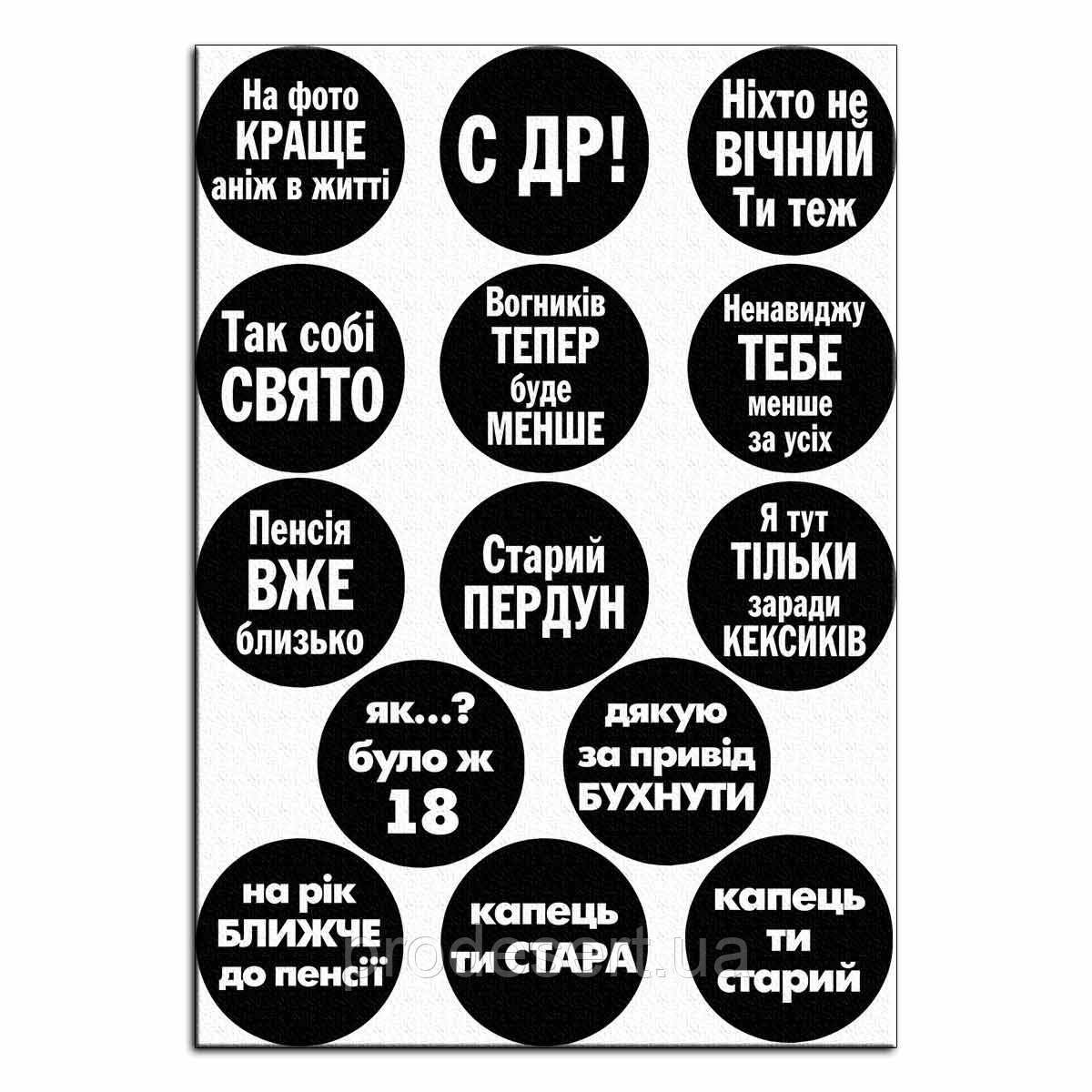 Різновиди напису вафельна картинка для капкейків