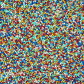 Цукрове драже 1 мм Різнобарвне Великоднє Barbara Decor (100 г)