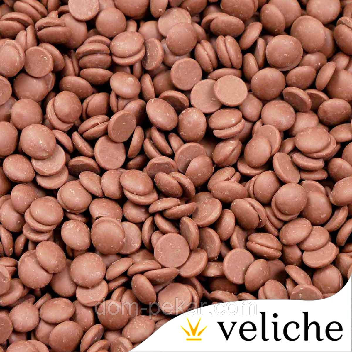 Шоколад Veliche молочний INTENSE 35% (3 краплі) (100 гри).