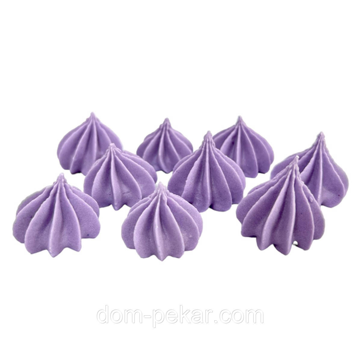 СЛАДО кондитерський декор міні-Безе Лавандові 9 шт