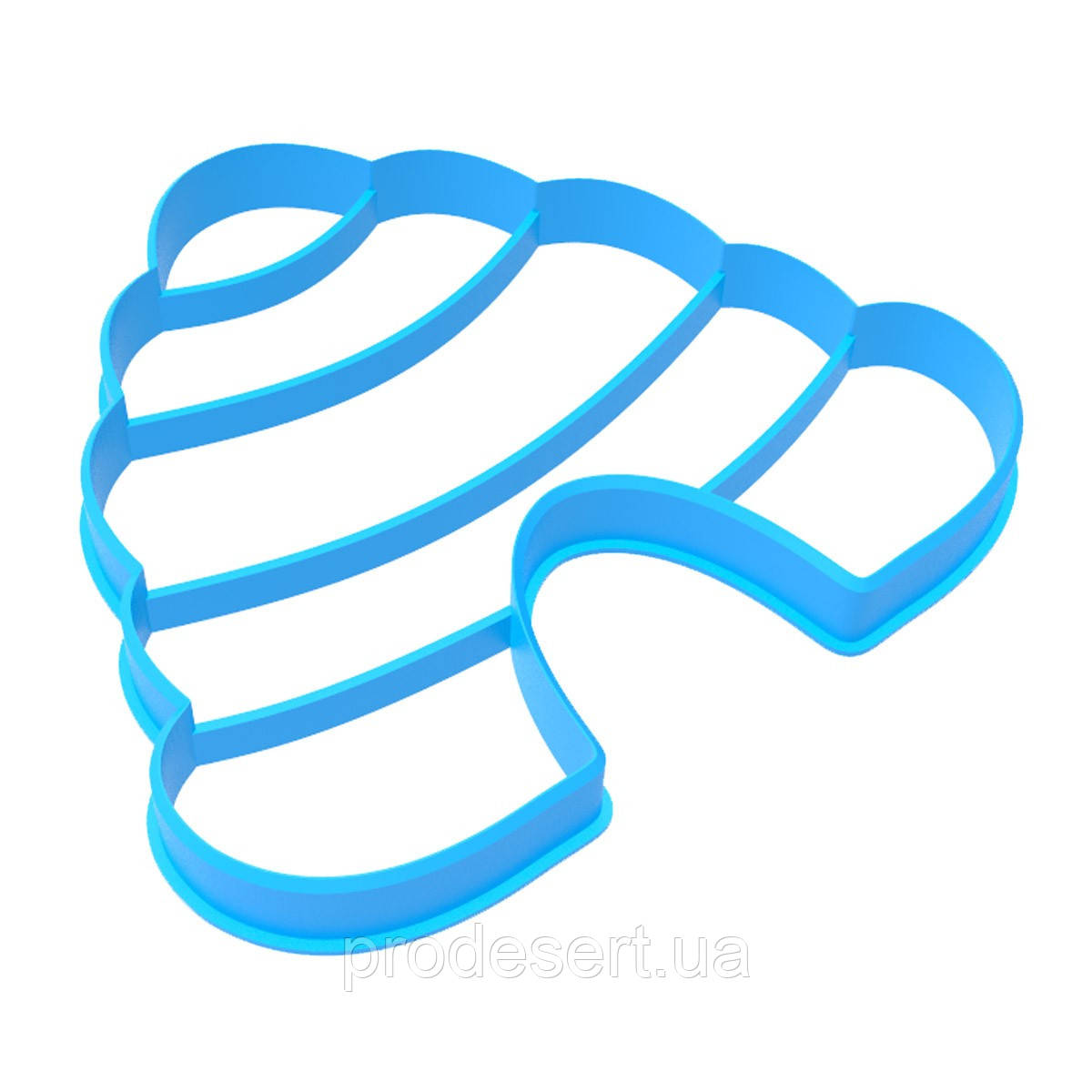 Вирубка для пряників Улей 10*11 см (3D)
