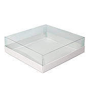 Упаковка Акваріум для зефірних квітів 250*250*70 мм