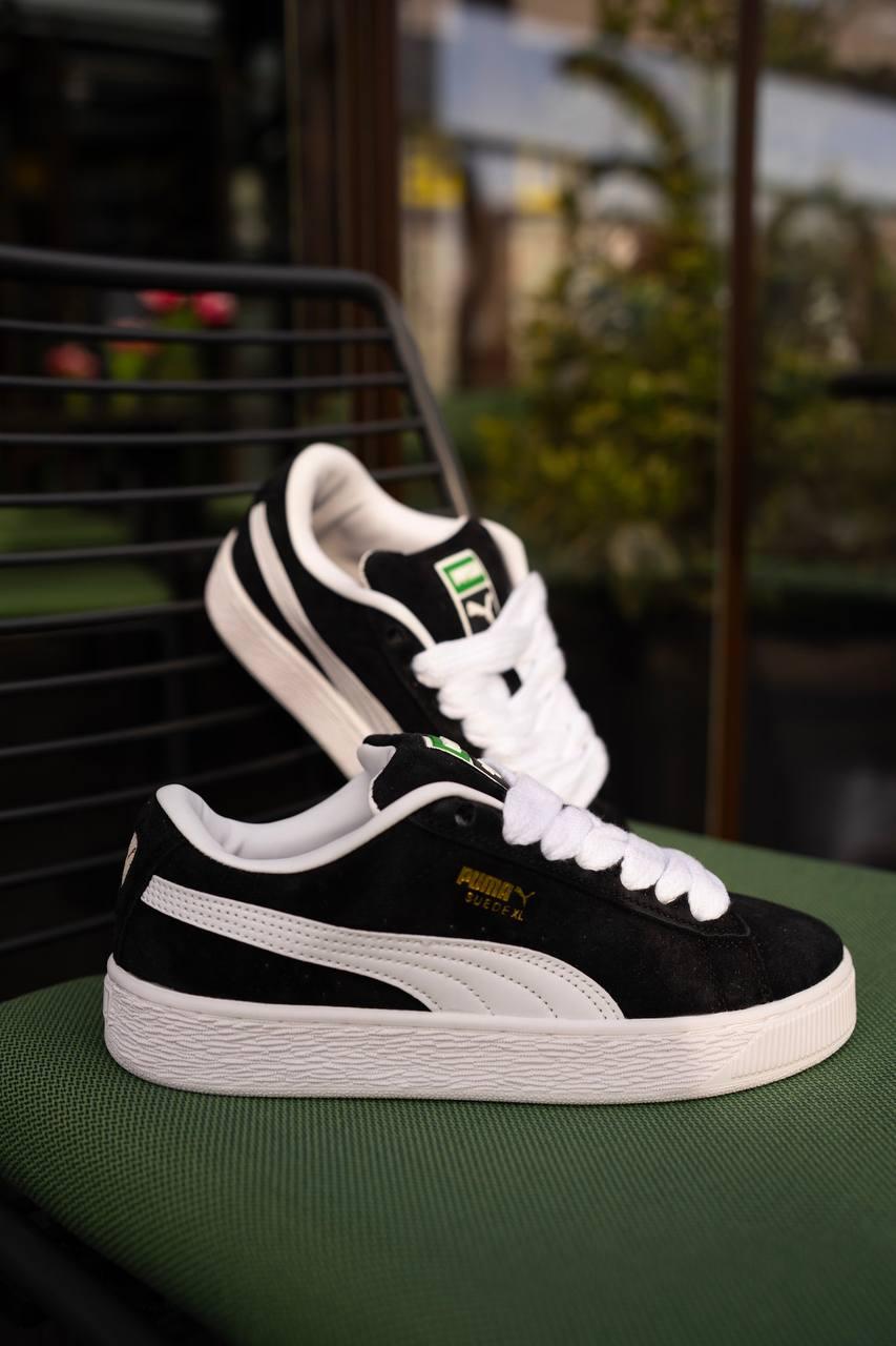Жіночі Кросівки Puma Suede XL Black White / Пума Сайд ХЛ