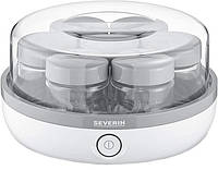 Beurer Йогуртница Severin 13Вт, пластик, бело-серый