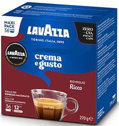 Кава в капсулах Lavazza Modo Mio Crema e Gusto Ricco 36 шт.
