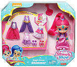 Лялька Шимер із набором одягу — Shimmer and Shine Fisher-Price 15 см, фото 2