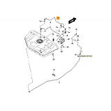 Паливопровід від бака до фільтру (подача) Лачетті (оригінал) GM Корея, фото 2