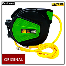 Шланг пневматичний на автоматичній котушці Procraft HK20 Довжина 20 м