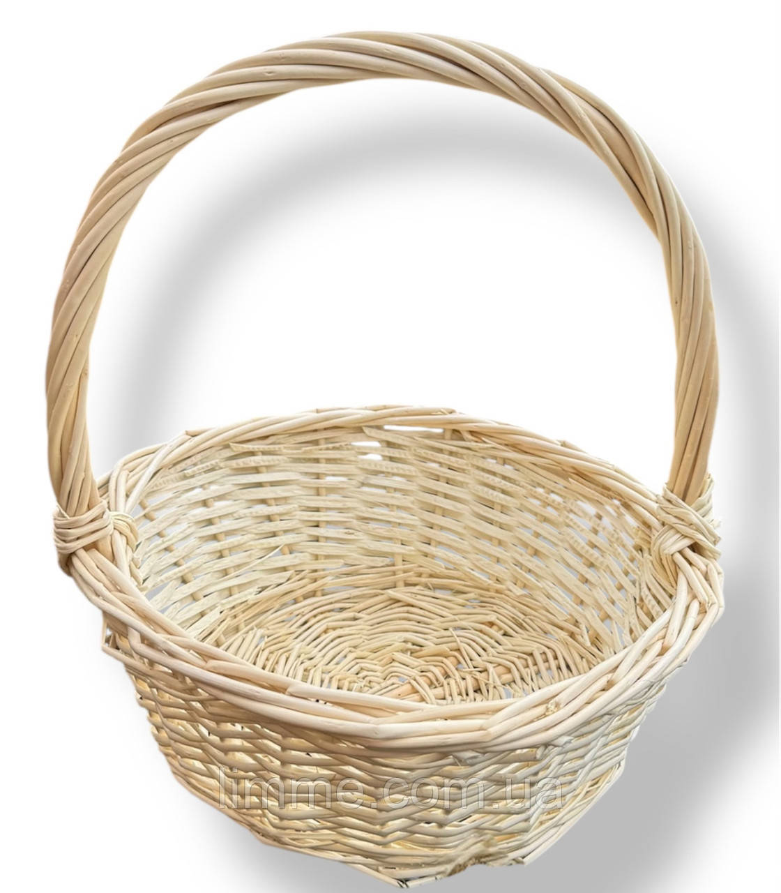Кошик з лози в розмірі  Ø36  29Ø  Ø13
