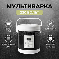 Малеька мультиварка 220 вольт 1.6 л для дому